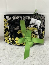 NWT - Vera Bradley - 3 Cosmetic Trio Bags - Baroque - Make-Up Case Bag Black