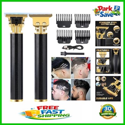 Elegant Hair Cutting Solution: Lightweight Beard Trimmer with 4 Limit Combs