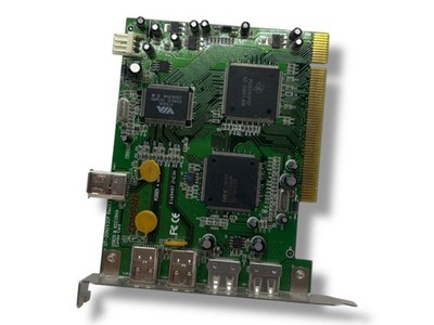 COMPAQ FIREWIRE/USB UT-20N2V3CP COMBO PCI HOST CARD MODEL CPQFWHC
