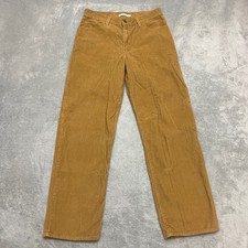 Levi  s Women  s Corduroy Pants Brown 94 Baggy Straight Leg Casual Vintage Size 29