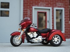 Harley-Davidson 2013 Trike Motorcycle 1/24 Scale G Scale Diorama Accessory Item