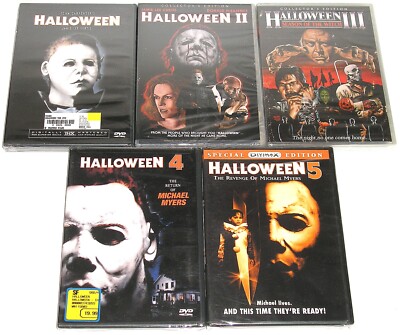 Horror DVD Lot - Michael Myers Halloween Complete Collection (13