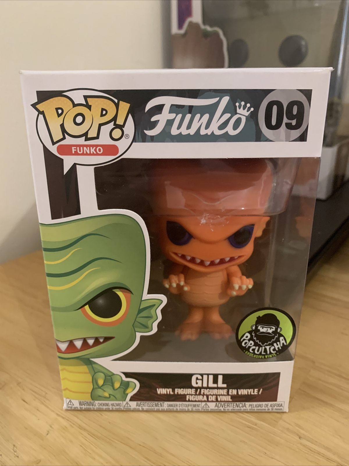 Funko Pop Vinilo Naranja Gill Popcultcha Exclusivo Funko Original #09 Nuevo
