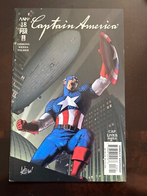 Captain America #18 Vol. 4 (Marvel, 2003) ungraded