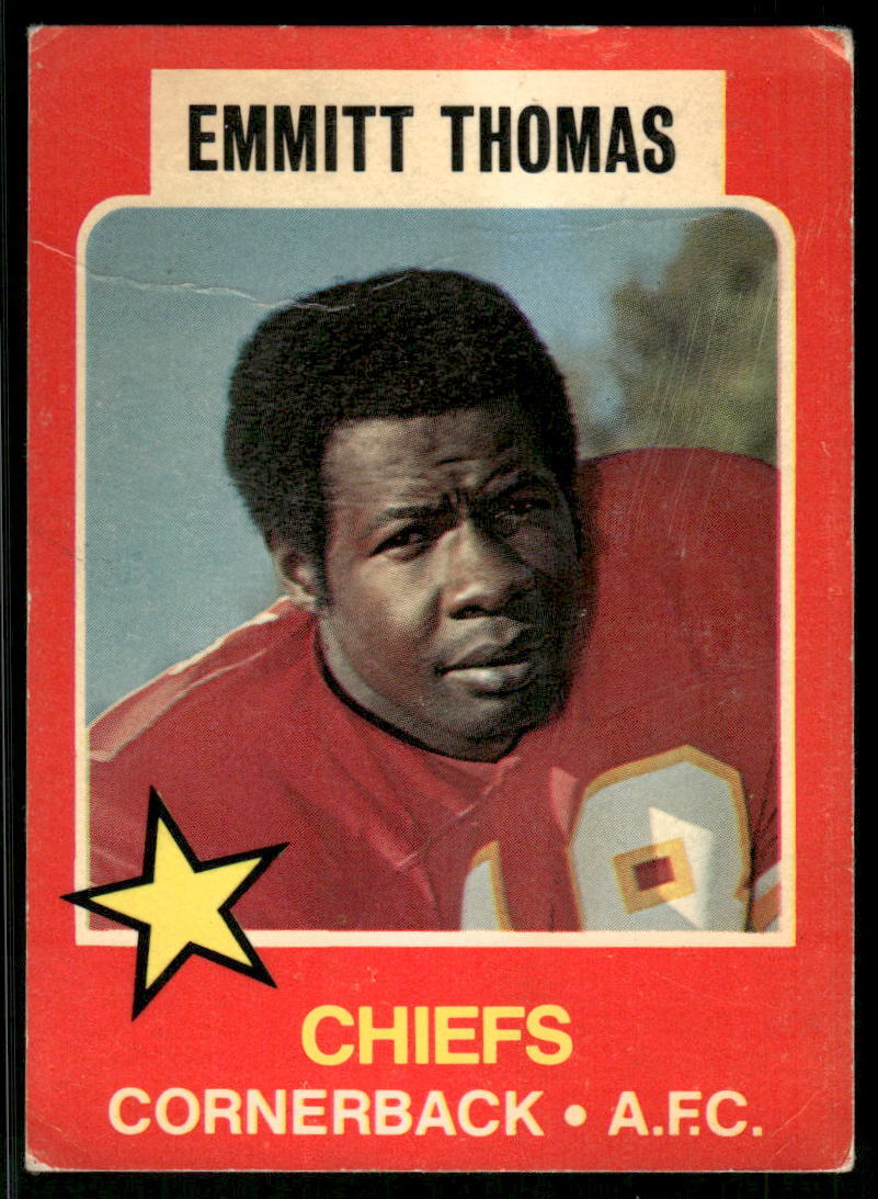 1975 Wonder Bread #2 Emmitt Thomas