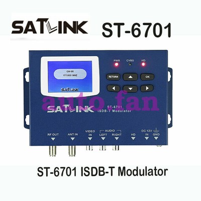 Modulator For HDMI input  -6701 SATLINK ISDB-T #E2