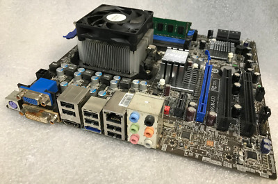 MSI 785GM-E51 Motherboard W/AMD Phenom II CPU ,4GB RAM & FAN