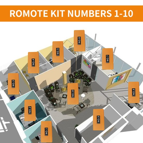 Rsrteng Network Cable Tester No.1 to No.10 Remote Kits Cable Tester Original UTP - Picture 4 of 6