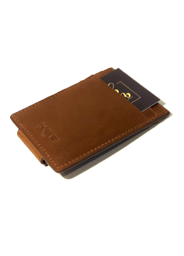 Cartera y clip J Crew (cuero) BS908