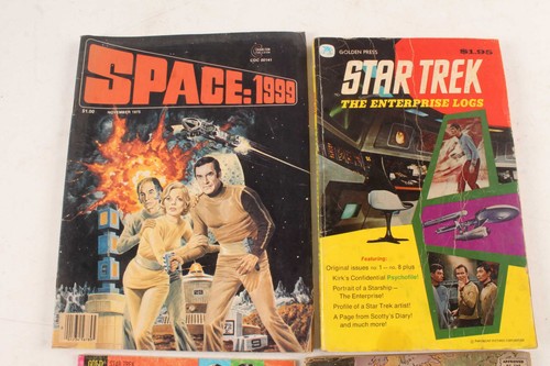 4 Vintage 1960's-70's Science Fiction Comics & Books Space 1999 Star Trek - Picture 3 of 5