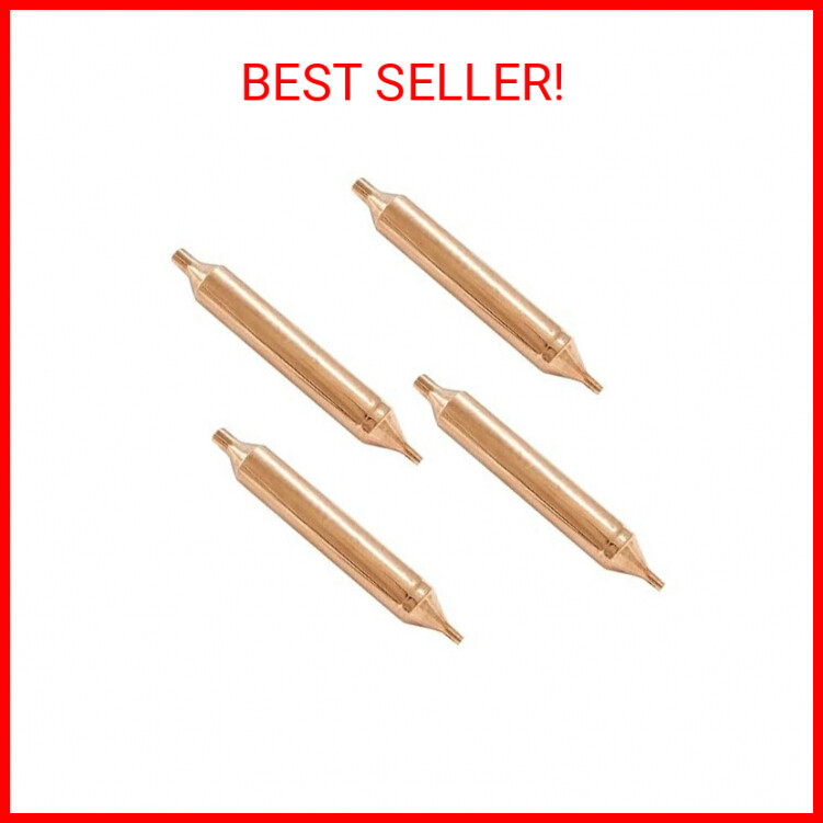 4Pcs Copper Refrigerator Filter Dryer for Efficient Refrigeration Systems