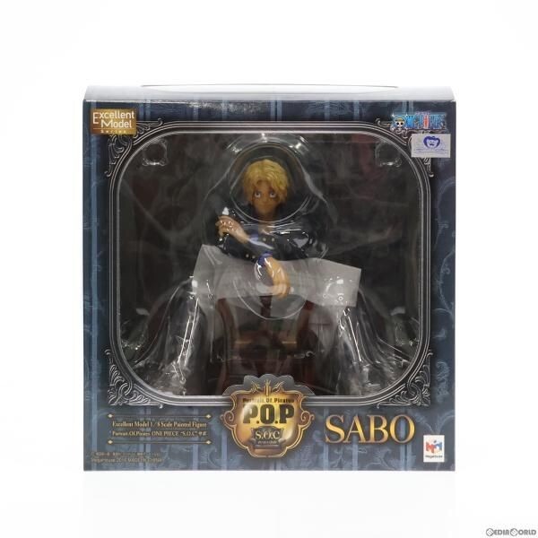 MEGAHOUSE ONE PIECE PORTRAIT OF PIRATES S.O.C. SABO PVC FIGURE