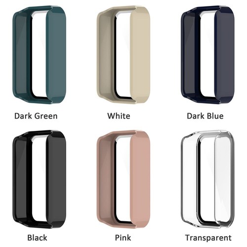 Coverage Screen Protector PC Shell Case Tempered Cover For Redmi Smart Band Pro - Picture 2 of 17