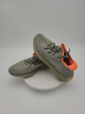 Adidas Yeezy Boost 350 V2 Desert Sage Orange Men's Size 7.5 - Kanye Ye EUC No Bx