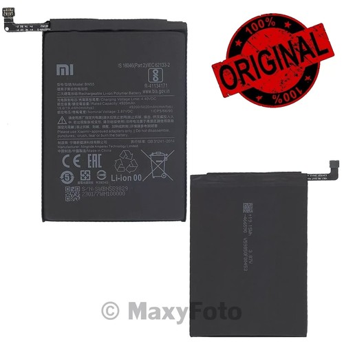 DISPLAY REDMI NOTE 9PRO 9 PRO 9 S + VETRO SCHERMO BATTERIA + BN55 + FRAME SCOCCA - Zdjęcie 7 z 7