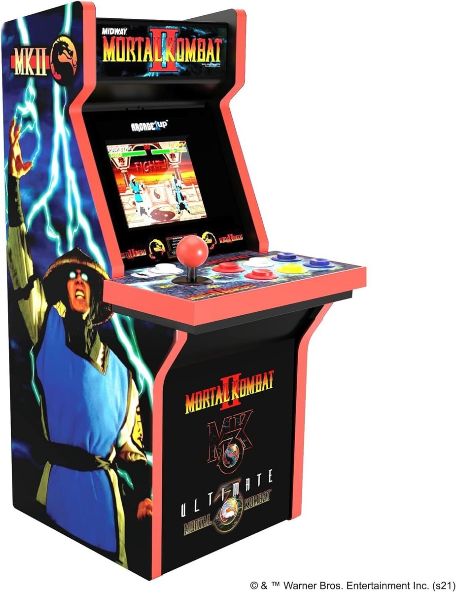 アーケード1UP モータルコンバット2 ゲーム機 Mortal Kombat II Classic SE Arcade Game