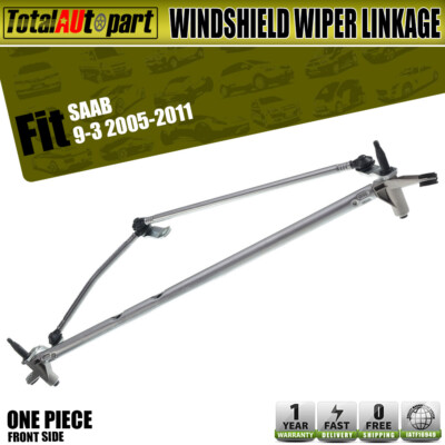 Windshield Wiper Linkage Front for Saab 9-3 2005 2006 2007 2008 2009-2011 602364