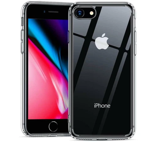 CLEAR Case For iPhone SE 2 2020 Bumper Shockproof Silicone Protective Cover