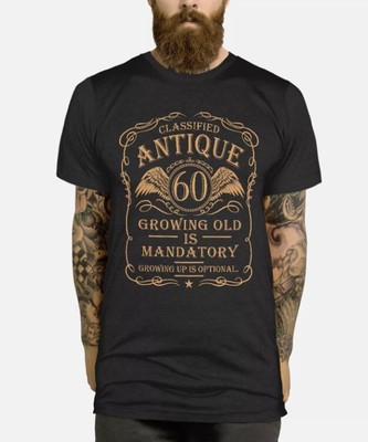 60th Birthday T-Shirt Gift Idea For Men Funny Present Vintage 60 Year Old Man