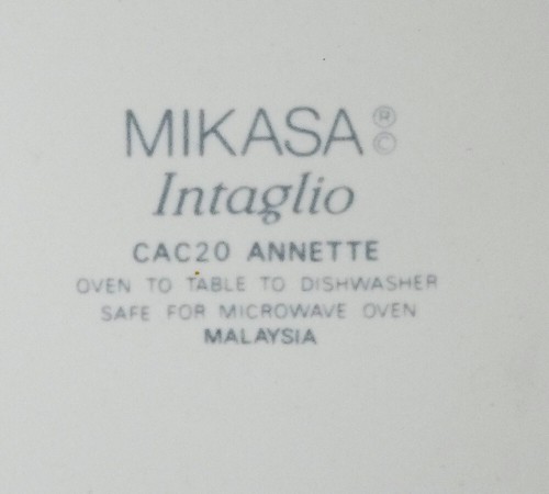 ANNETTE CAC20 by Mikasa 5 Piece Place Setting NEW NEVER USED Made in Japan - Picture 7 of 24
