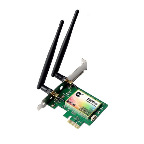 WLAN-Karte AC 1200 Mbps BT4.0 PCIe-Netzwerkadapterkarte 5,8 GHz / Z0J6