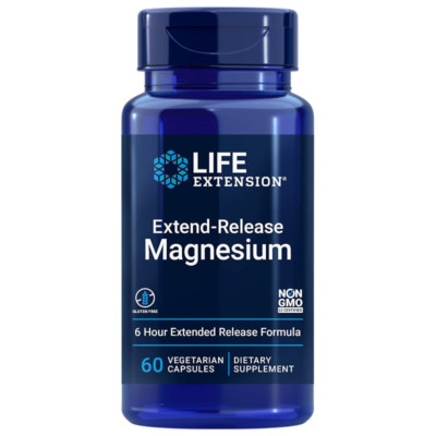 Leben-Erweiterung verlängert-Freigabe-Magnesium 250 mg 60 Kapseln