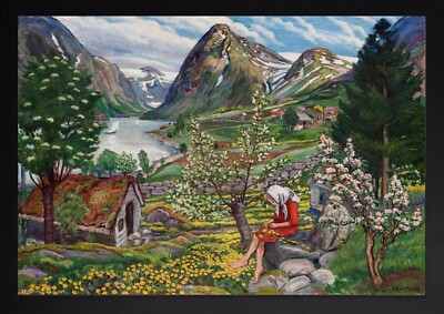 SONNENMOTIV von Nikolai Astrup
