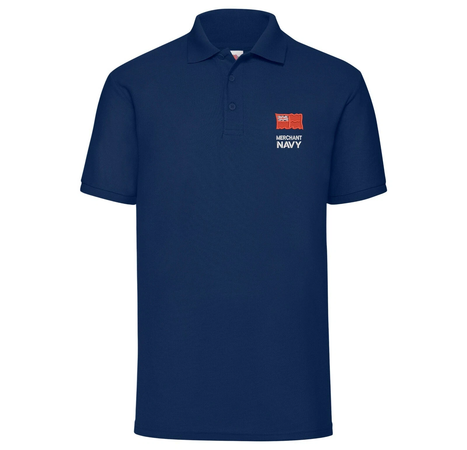 OFFICIAL Merchant Navy embroidered Polo shirt