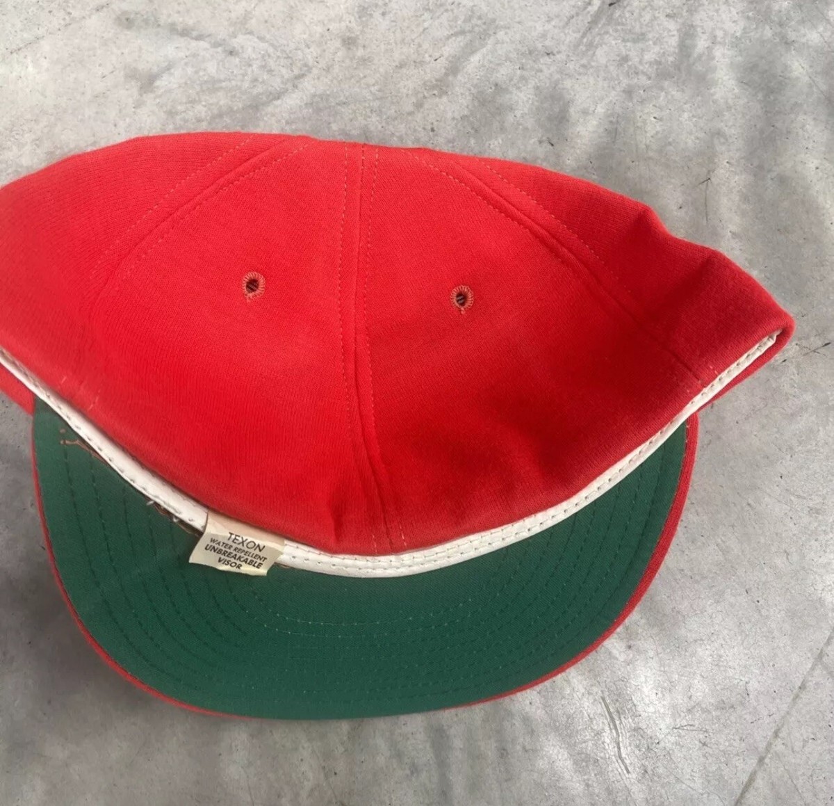 Orange Juan Ell Vintage Union Made in USA Summer Hat‎ Satin Trim Western Cowboy Burnt Orange Suede Hat - Americana – Camelia  main image 3