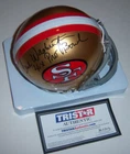GENE WASHINGTON SANFRANCISCO 49ERS,4X PROBOWL TRISTAR SIGNED MINI HELMET
