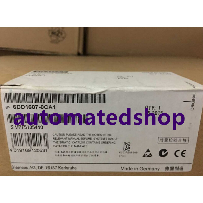 Siemens 6DD1607-0CA1 brand new