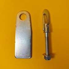 Tail Gate Fixings Pin Set - Antiluce Fastener M12 x 64mm BO & Eye Plate ZP