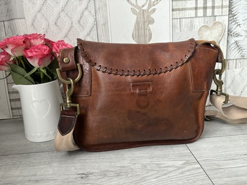 Beautiful Vintage Mulberry Oak Tan leather crossbody Bag, Shoulder Bag - Picture 15 of 16