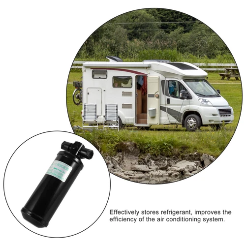 Air Conditioner AC Receiver Drier Air Conditioning Refrigerant Storage Bottle - Picture 7 of 13