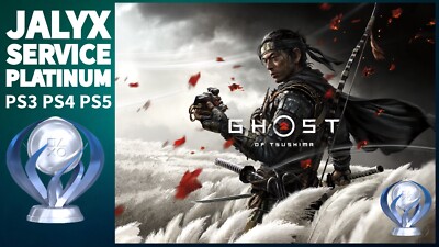 Ghost of Tsushima PS4 Platinum Trophy Service (NO GAME) LEGIT 100% | eBay