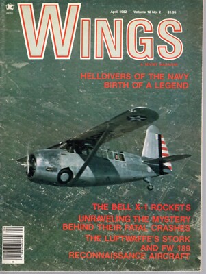 VINTAGE WINGS MAGAZINE ~ APRIL 1982  VOL. 12 NO. 2