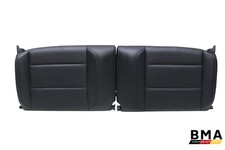 Porsche 991 911 Rear Black Leather Seat Backrests Pair 2012 - 2019 Oem