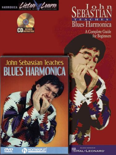 John Sebastian Harmonica Bundle Pack Book CD and DVD NEW 000642058 - Picture 1 of 1