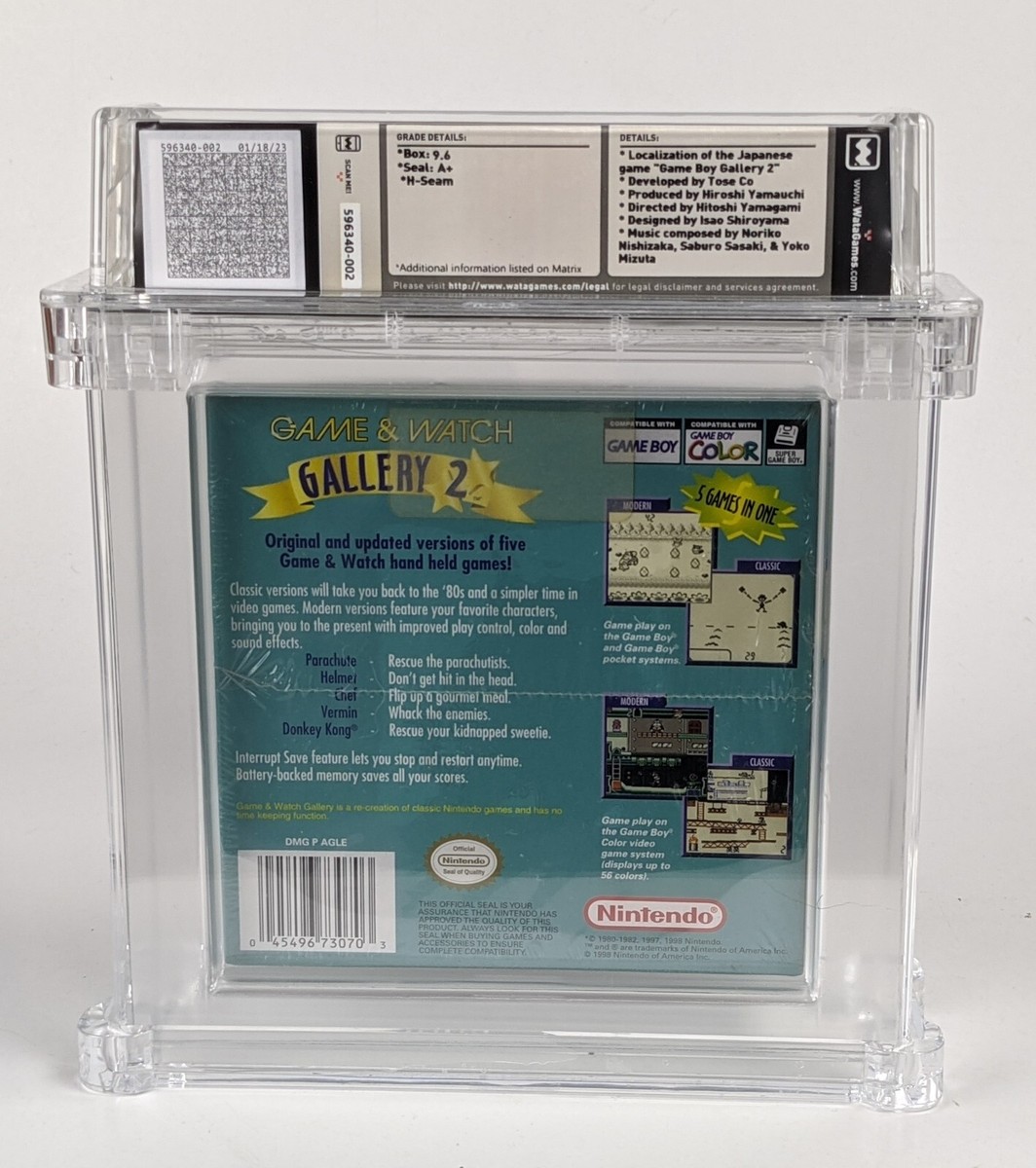 Game & Watch Gallery 2【中古・GBC北米版】 Amazon.com: Game & Watch Gallery 2 (Renewed) : Video Games