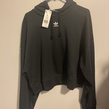 Adidas Womens Hoodie original Large. Black. NWT retail 55 