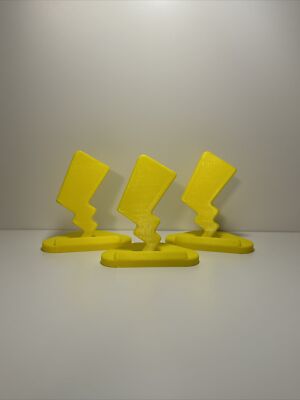 Pikachu's Tail Pokémon Card Display Stand (3 Pack) - 3D Printed