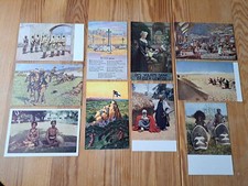 Kolonien Thema Postkartenset 10 Stk. meist gute Erhaltung  (int.Nr:P3763)