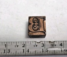 Vintage Letterpress Printing Block