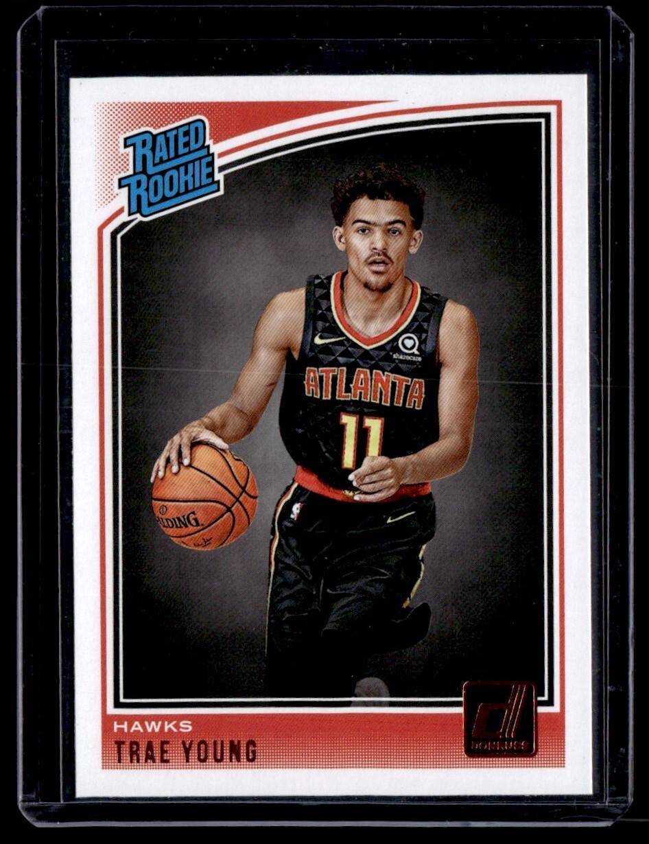 2018-19 Donruss Optic Rated Rookie Trae Young RC #198
