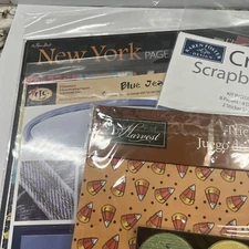 12X12 Scrapbooking Page Kits - Various Brands - New