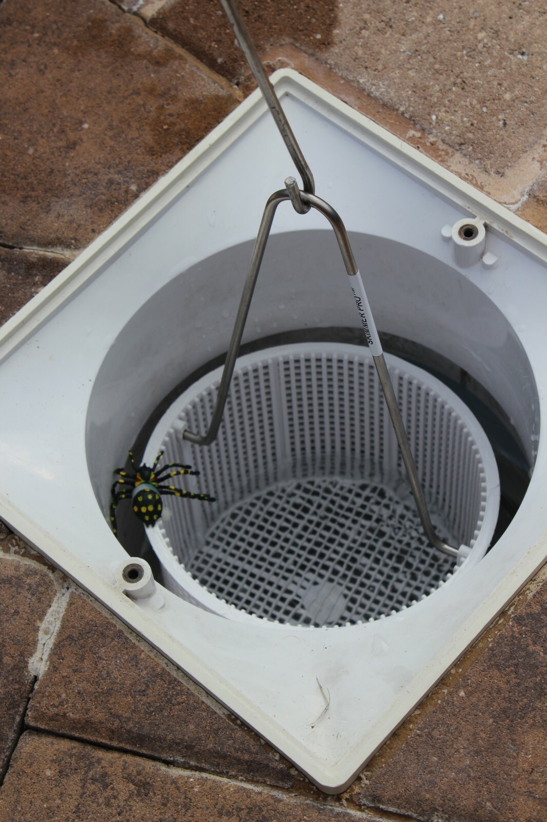 Skimmer Basket Puller never rust or break made out of 304 Stainless