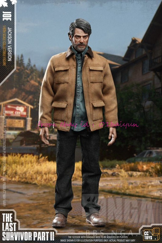 4点セット:CC TOYS 1/6 Joe The Last Survivor CCTOYS 1/6 The Last Survivor Joel Miller 12