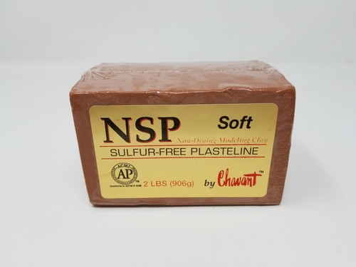 Chavant NSP Soft (Brown) 40 Lb Case (20 units) - Picture 2 of 2