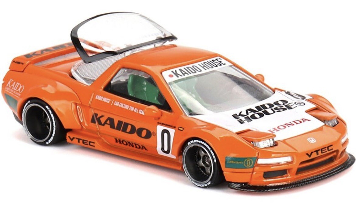 MINI GT 街道Honda NSX Kaido Racing V1 チェイス Honda NSX Kaido Racing V1 CHASE Announce Date: February 2024