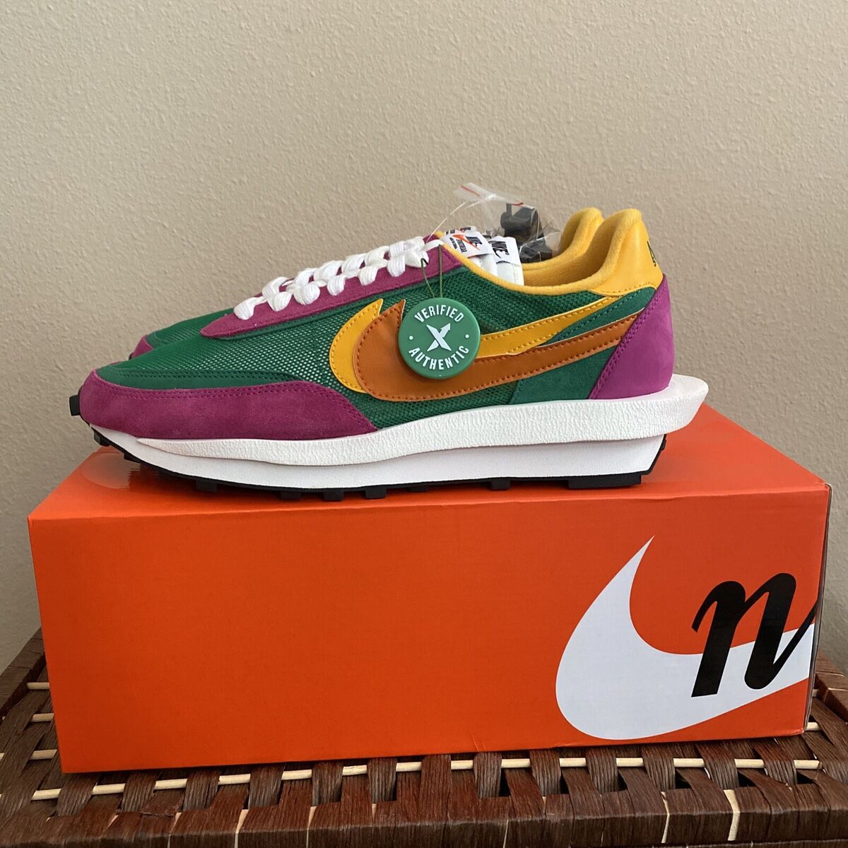 Nike LD waffle sacai pine green size 12 New | eBay Nike LD waffle sacai pine green size 12 New | eBay